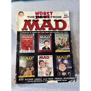MAD: WORST FROM MAD (1958 Series) #1 W/stickers